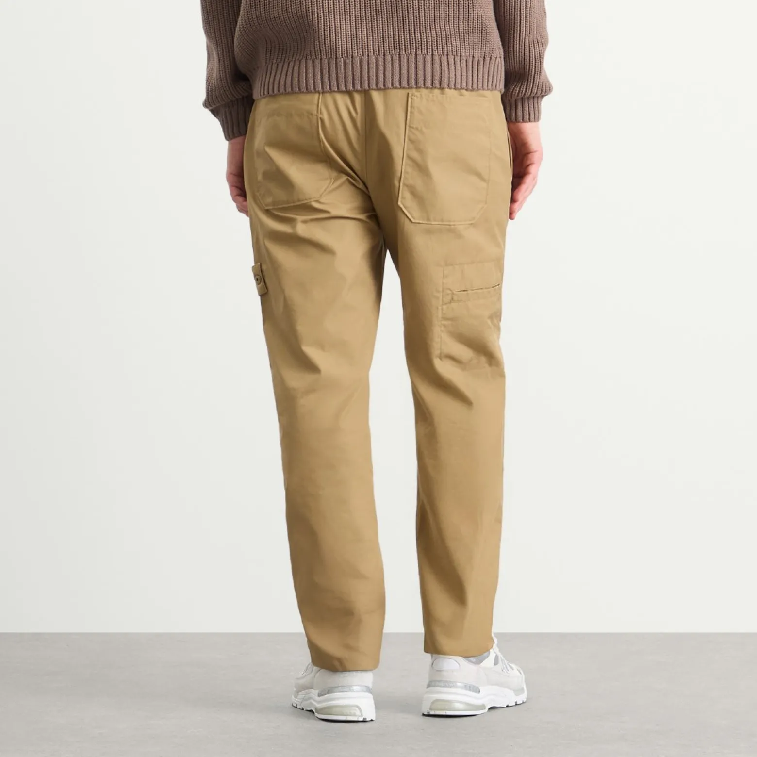 Stone Island Ghost All Weather Cotton Canvas Trousers