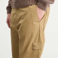 Stone Island Ghost All Weather Cotton Canvas Trousers