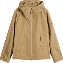 Stone Island Ghost Cotton Canvas Hooded Jacket