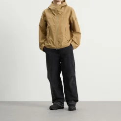 Stone Island Ghost Cotton Canvas Hooded Jacket