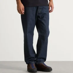 Stone Island Indigo Denim Straight Jeans