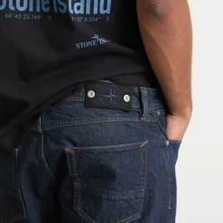 Stone Island Indigo Denim Straight Jeans