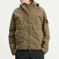 Stone Island Light Compact Touch Poly-TC Hooded Jacket