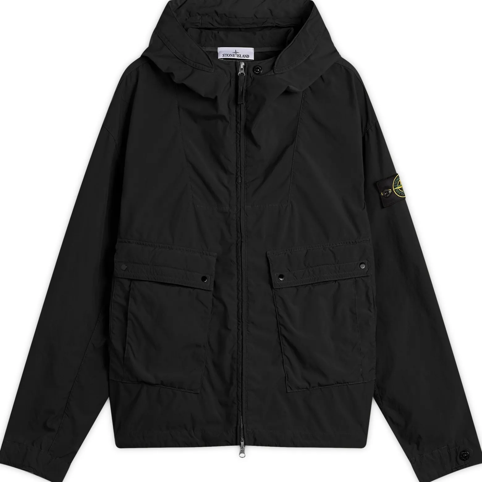 Stone Island Light Compact Touch Poly-TC Hooded Jacket