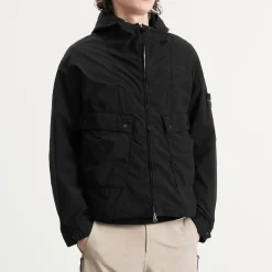 Stone Island Light Compact Touch Poly-TC Hooded Jacket