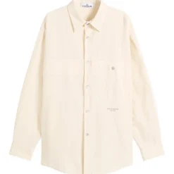 Stone Island Marina Cotton Nylon Panama Overshirt