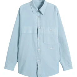 Stone Island Marina Cotton Nylon Panama Overshirt