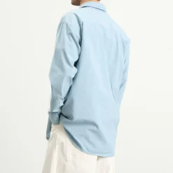 Stone Island Marina Cotton Nylon Panama Overshirt