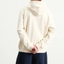 Stone Island Marina Garment Dyed Logo Hoodie