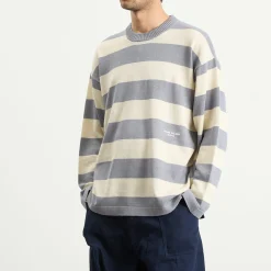 Stone Island Marina Striped Knit Jumper