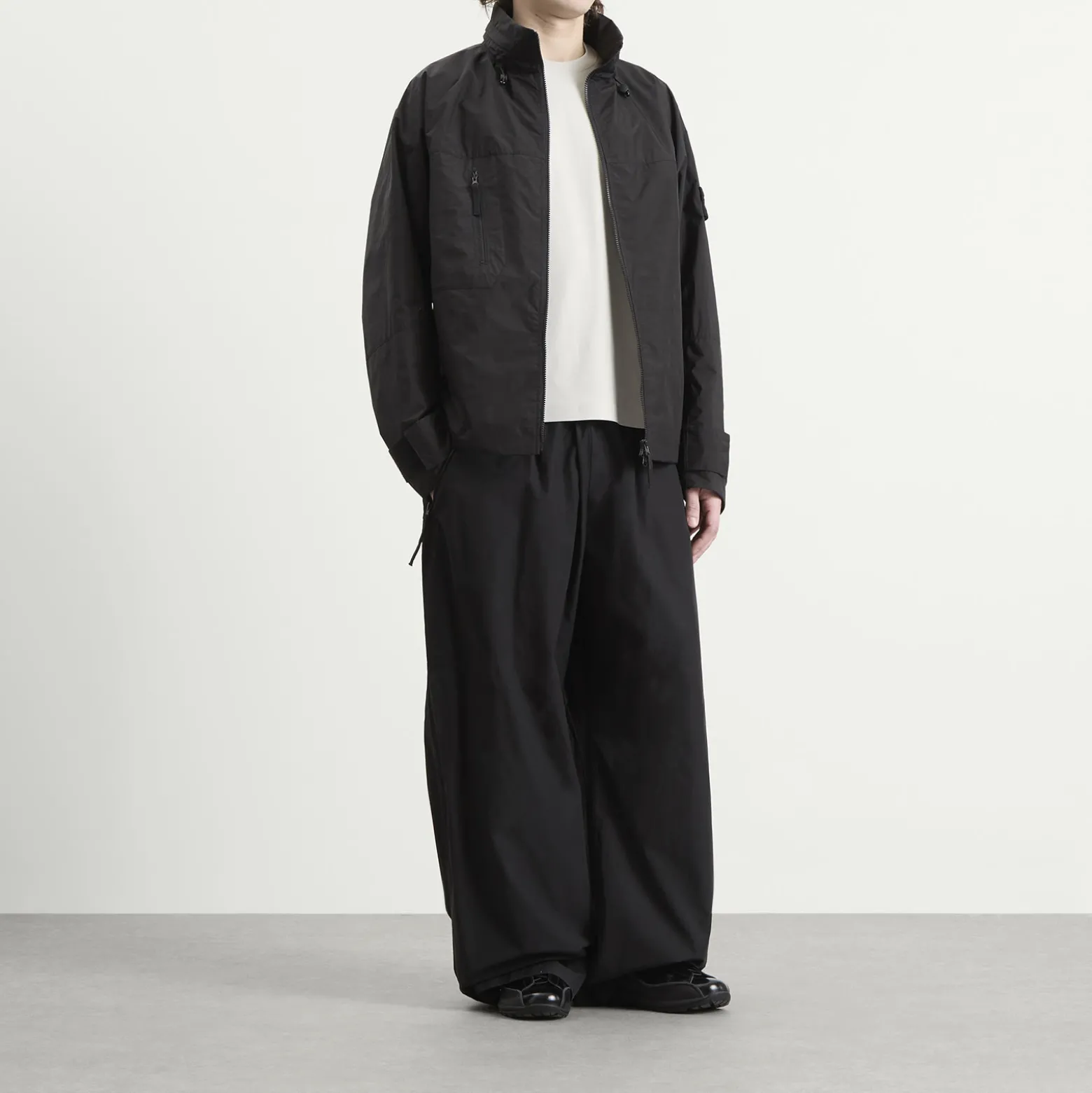 Stone Island Metal Lamina Poly Ripstop Stand Collar Jacket