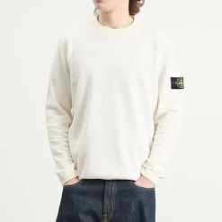 Stone Island Micro Stitch Crew Neck Jumper