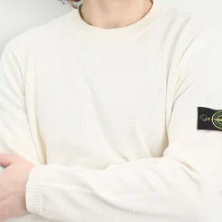 Stone Island Micro Stitch Crew Neck Jumper