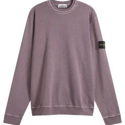 Stone Island Old Effect Crew Neck Sweatshirt
