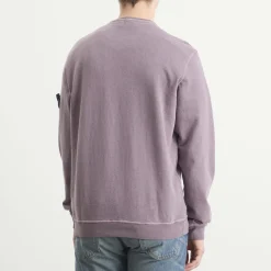 Stone Island Old Effect Crew Neck Sweatshirt