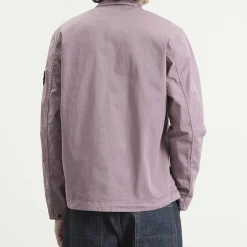 Stone Island Organic Cotton Twill Overshirt