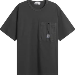 Stone Island Patch Logo Pocket T-Shirt