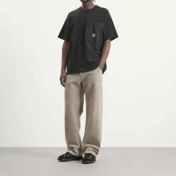 Stone Island Patch Logo Pocket T-Shirt