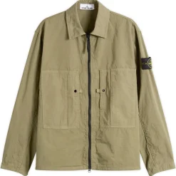 Stone Island Ripstop Zip Shirt Jacket
