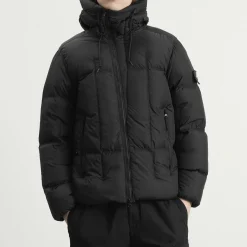 Stone Island Seam Faded Light Nylon Tela Down Jacket