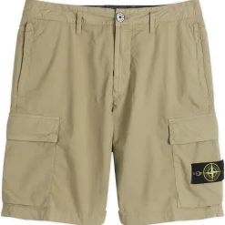 Stone Island Tela Paracadute Cargo Shorts