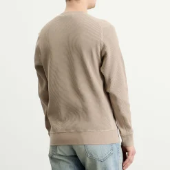 Stone Island Waffle Crew Neck Sweatshirt