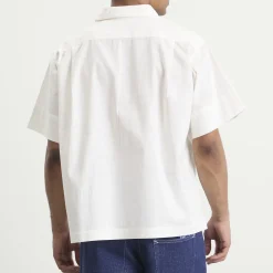 Story mfg. Hand Applique Ecru Patched Up Uniform Shirt