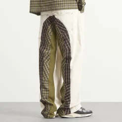 Story mfg. Hand Applique Rainbow Patchwork Poetry Pants