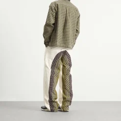 Story mfg. Hand Applique Rainbow Patchwork Poetry Pants