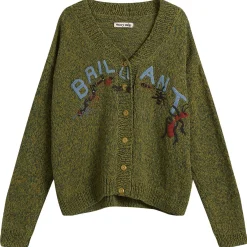 Story mfg. Hand Knit Brill-I-Ant Bulb Cardigan