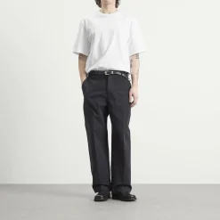 Studio Nicholson Balos Cotton Wide Leg Trouser