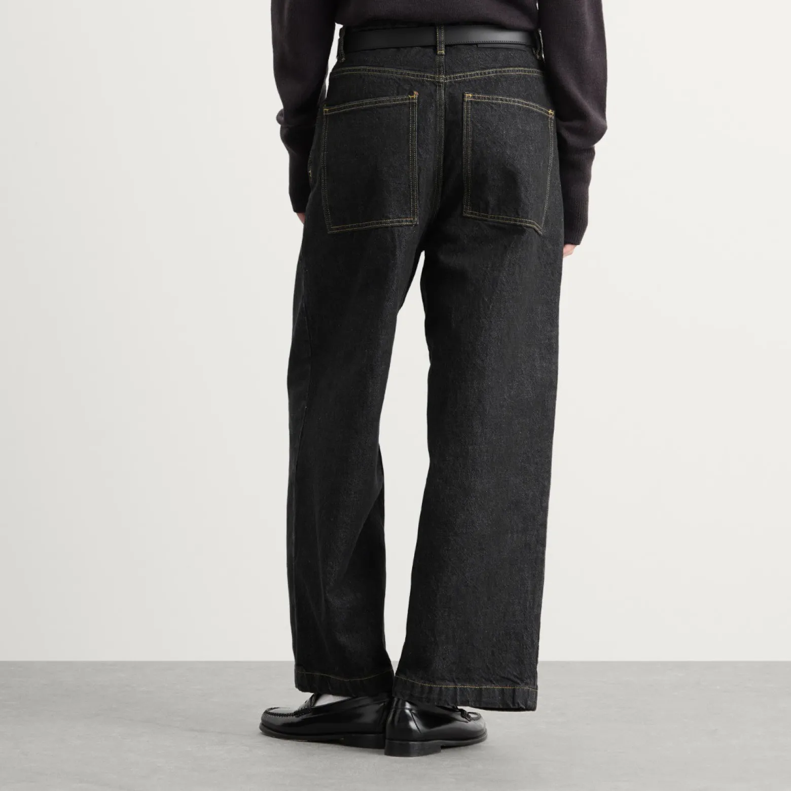 Studio Nicholson Denim Curved Leg Pant