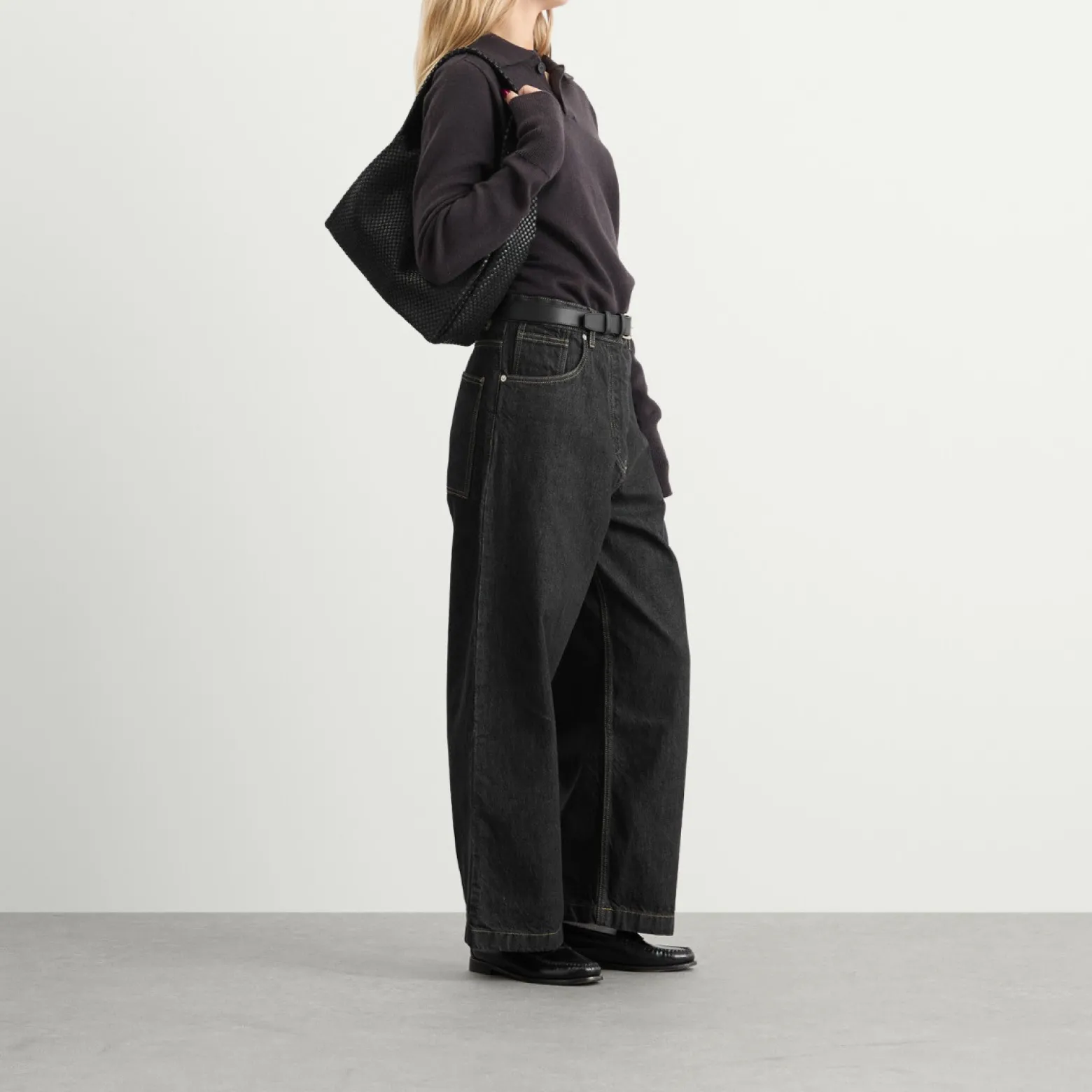 Studio Nicholson Denim Curved Leg Pant