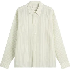 Studio Nicholson Hal Cotton Silk Stripe Shirt