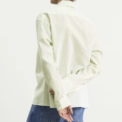 Studio Nicholson Hal Cotton Silk Stripe Shirt