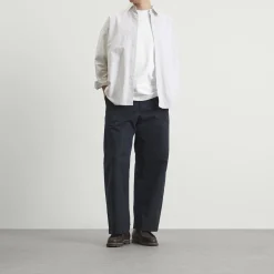 Studio Nicholson Lay Branded Boxy Fit T-Shirt