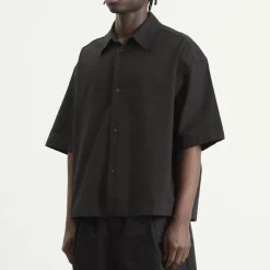 Studio Nicholson Sanko Cotton Linen Boxy Shirt