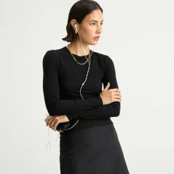 TALA 365 Long Sleeve Long Line T-Shirt