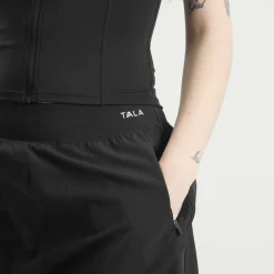 TALA Skinluxe Sleeveless Zip Through Running Top