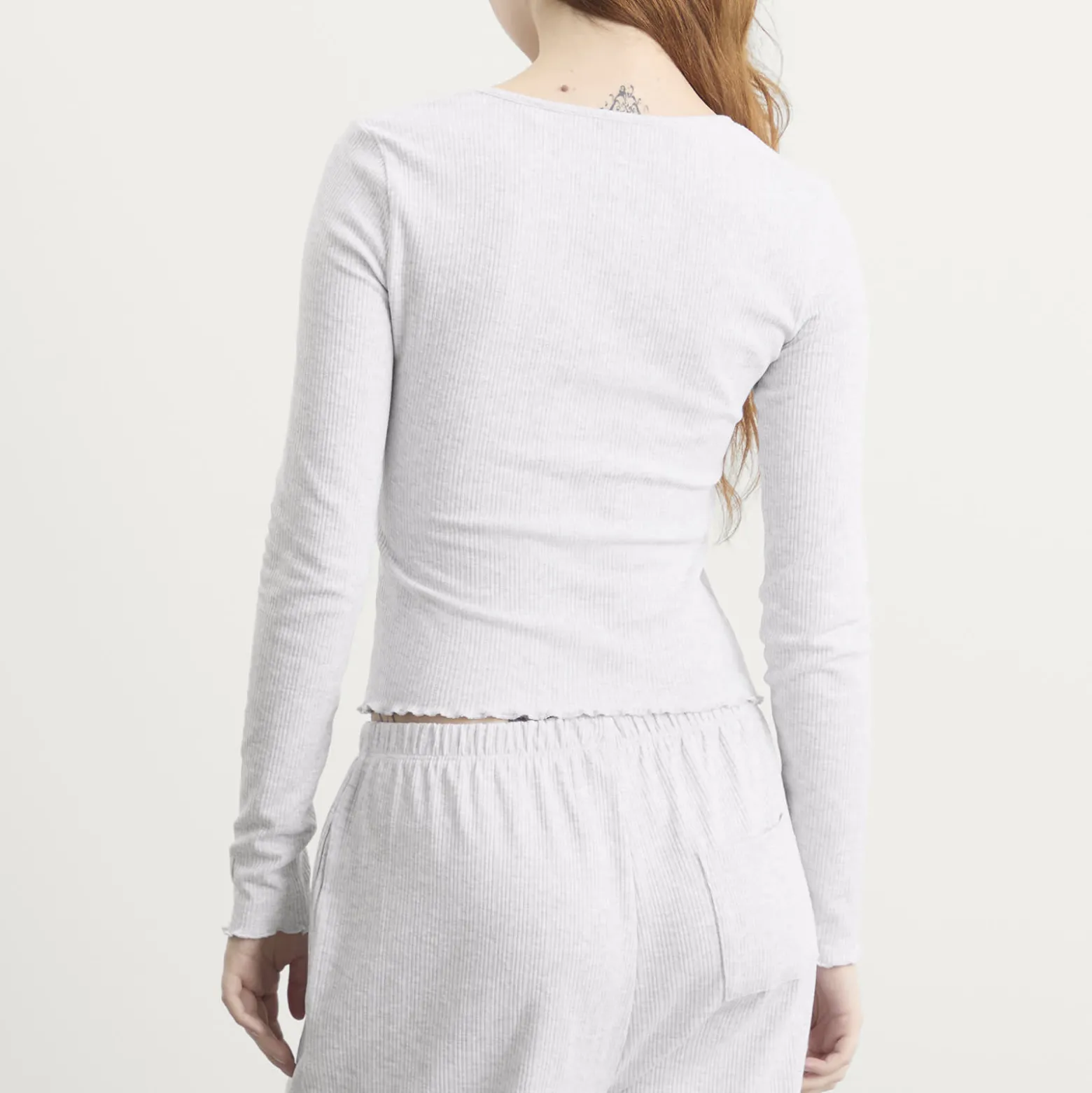 TALA Sleep Lounge Henley Long Sleeve Top