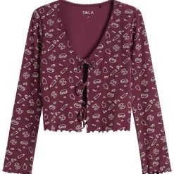 TALA Sleep Lounge Tie Cardigan