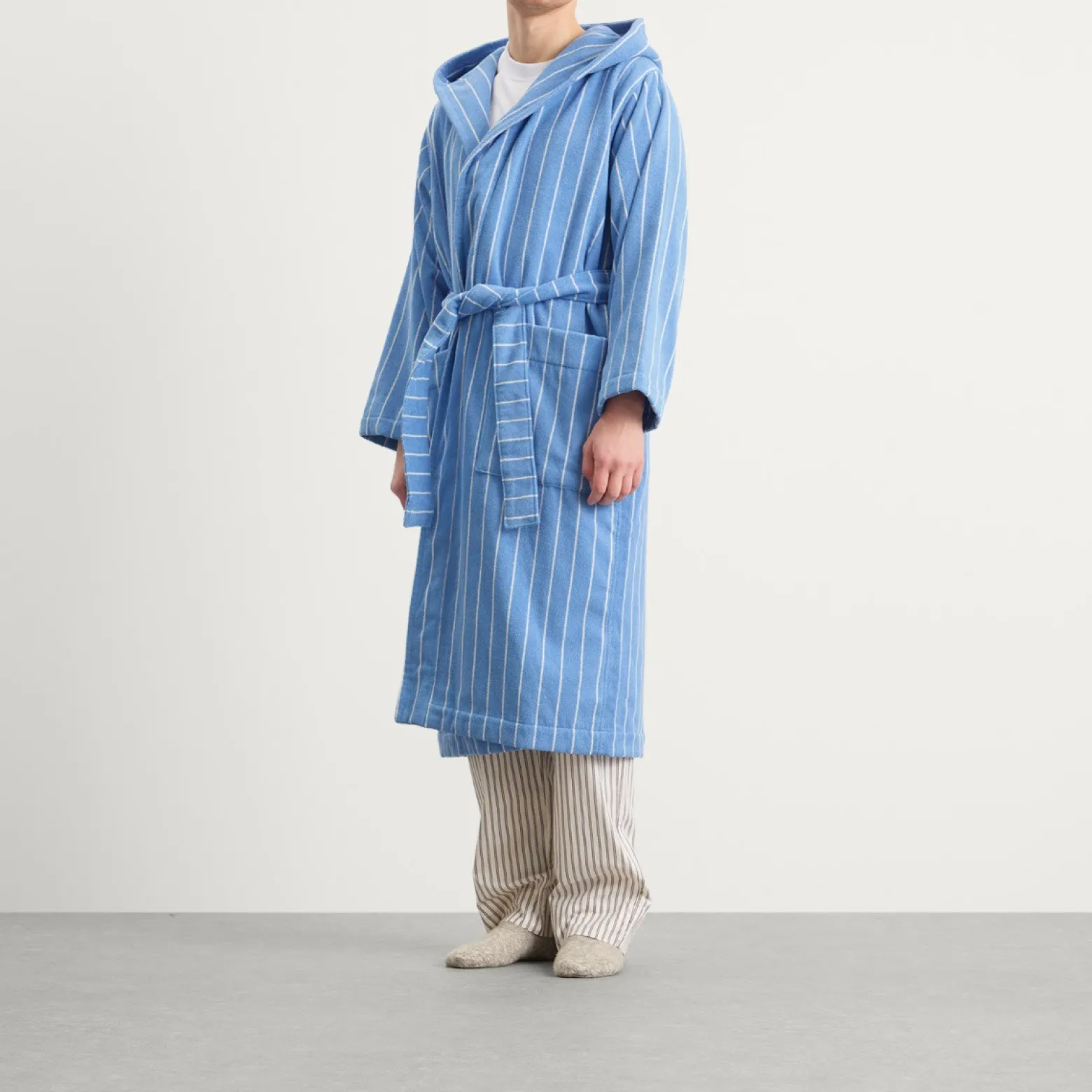 Tekla Terry Hooded Bathrobe