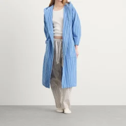Tekla Terry Hooded Bathrobe