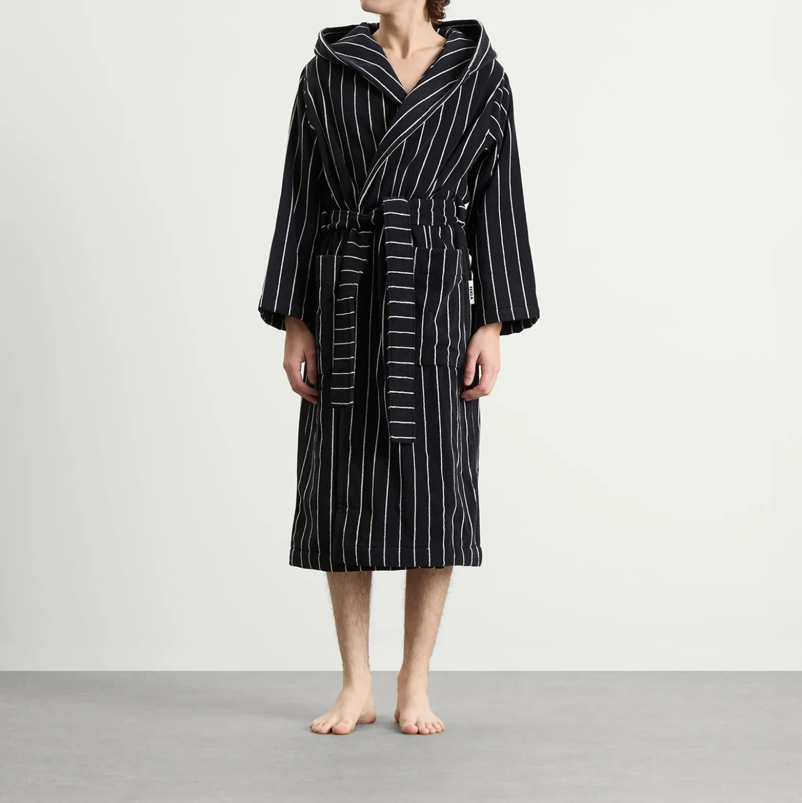 Tekla Terry Hooded Bathrobe