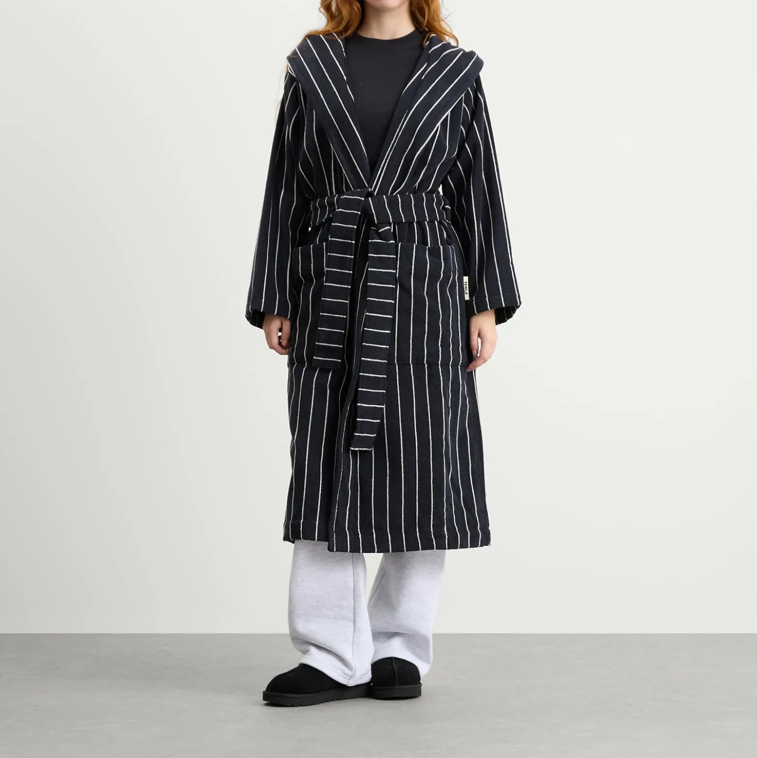 Tekla Terry Hooded Bathrobe