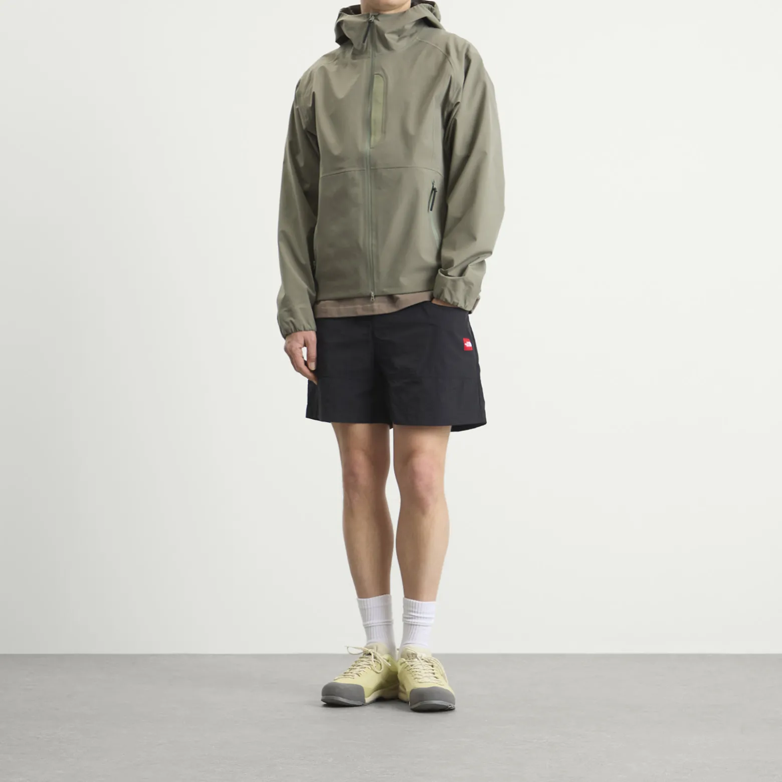 The North Face Red Box Nylon Belted Shorts