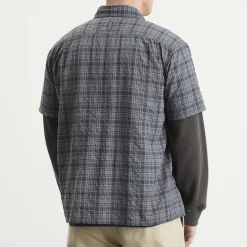 thisisneverthat Plaid Short Sleeve Fishing Shirt
