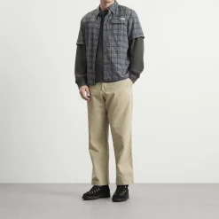 thisisneverthat Plaid Short Sleeve Fishing Shirt