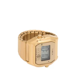 Timex x MM6 T80 Gold-Tone Ring Watch - S/M