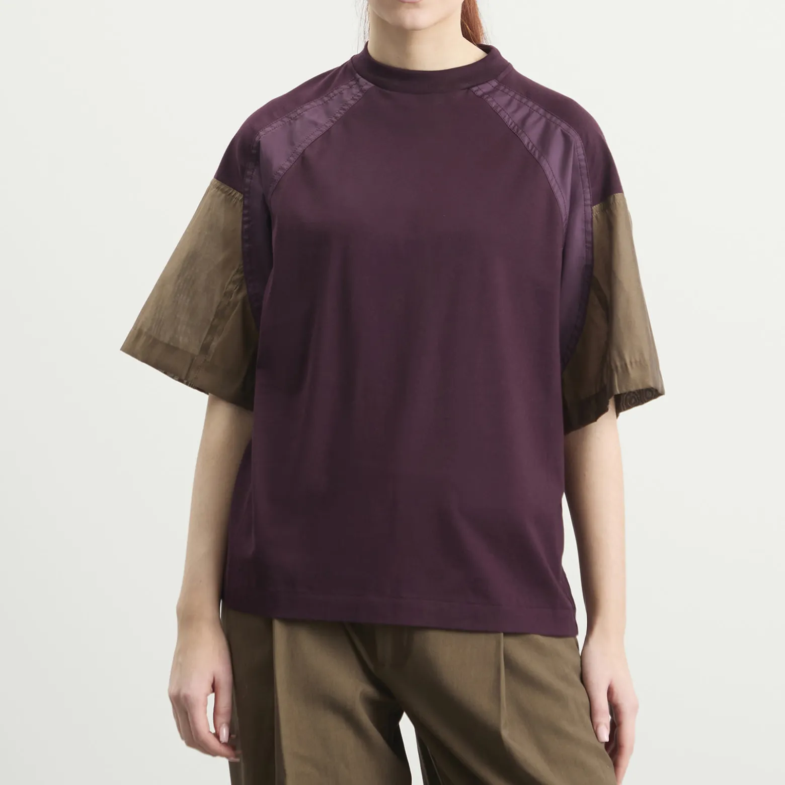 TOGA Cotton Taffeta T-Shirt